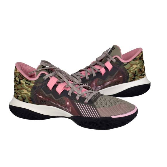 B8 NIB NIKE KYRIE FLYTRAP V Moon Fossil/Soft Pink-Sail Shoes CZ4100-005 Size 9 main image 4